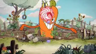 Cuphead 44 Second Highest Grade DLC Root Pack Speedrun (Regular Difficulty)