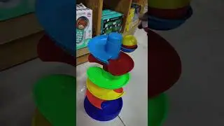 Spinning Tower #rainbowkids #rainbowtoys #rainbowkids #toys