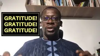 GRATITUDE! GRATITUDE! GRATITUDE!