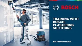 Effortless Plastering and Dust Control Solutions with Bosch Professional Tools