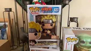 Naturo shippuden uzumaki Funko pop boxlunch exclusive eating noodles