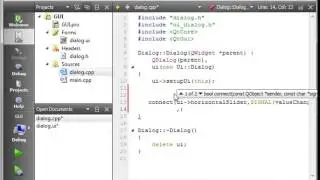 C   Qt 24   QSlider and QProgressBar