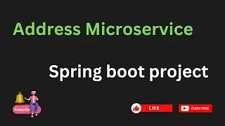 Address microservice spring boot  project explanation // Easy Learning Channel