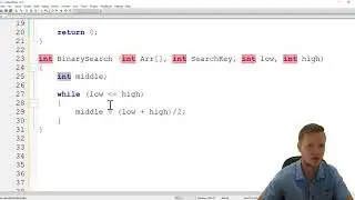 30. C Programming - Binary Search Practical