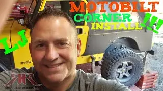 JEEP TJ OR LJ MOTOBILT CORNER ARMOR TIPS AND INSTALL