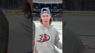 Trevor Zegras zac bell stick giveaway