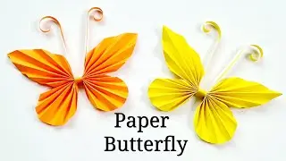 Paper Butterfly 🦋 | How To Make Paper Butterfly | DIY Paper Crafts | Diary Of Art