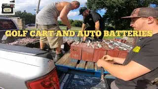 Recyclable Golf Cart and Auto Batteries