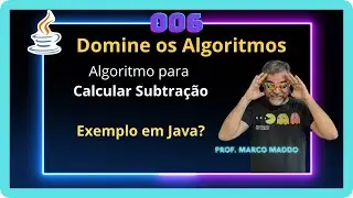 Curso completo sobre Algoritmos e Lógica de Programação -  Matemática Básica subtração em Java