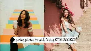 photography poses/ideas for Girls (using STAIRCASE)