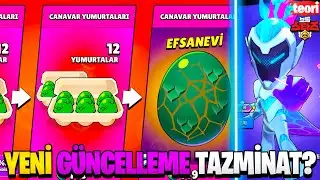 YENİ GÜNCELLEME GELİYOR 📣 TAZMİNAT ? ÜCRETSİZ YUMURTA ? YENİ KOSTÜMLER ? Brawl Stars Teori
