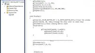 Doll - OpenGL Glut Programming Demo