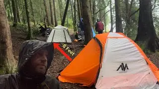 THE WORST VIOLATION OF THE CAMPING CODE YOU WILL EVER SEE! | LOCH LOMOND WILD CAMP FAIL