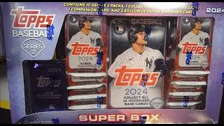 2024 TOPPS SERIES 2 SUPER BOX OPENING!!!! IS IT GOOD??