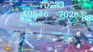 Ayaka + Shenhe One Rotation Abyss 3.6 Trio Kenki