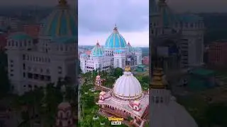 World's Largest Krishna Temple At Mayapur #krishna #radheradhe #Radhe #iscontemple #shorts