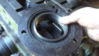 repair of lathe spindle 1M61