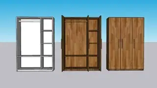Make Your DIY Wardrobe Cabinet with Plan and Dimension @JREGTV