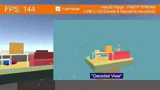 [FMETP STREAM] Macbook Performance Test (120+FPS), Live Streaming in Unity3D