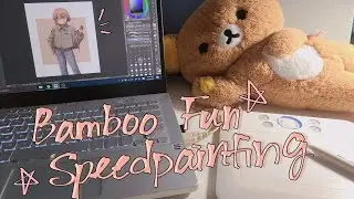 Speedpainting with my 10 years old Wacom Bamboo Fun Tablet