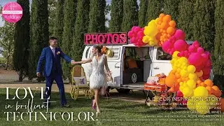 Grindstone Wines Wedding Inspiration: Love in Brilliant Technicolor—The Layout