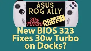 BIOS 323 out on the Ally - Is it WORTH UPGRADING? | Asus ROG Ally