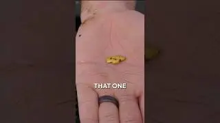 Finding a big gold nugget in the sluice box will make your day out on the Bering Sea