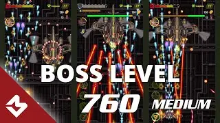 Boss Level 760 - Crimson Sabre - 1945 Air Force Game