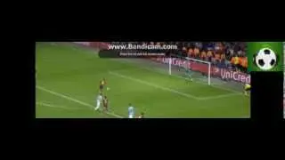 Lionel Messi penalty goal vs Manchester City (18.02.2014)Champions League