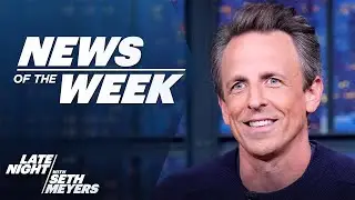 Trump and Pence Rallies, de Blasio Ends Congressional Campaign: Late Night's News of the Week