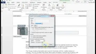 Content Control Properties in Word