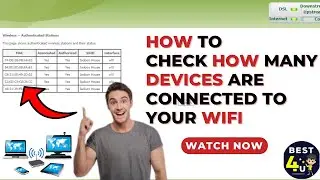 How To Check How Many Devices Are Connected To Your WiFi | How To Check Who Is Using Your WiFi