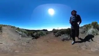 Cratère Commerson à 360 degrés, Piton de la Fournaise, La Réunion