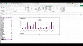 Learn Simple Chart | MS Excel chart in Hindi | Excel on Fingertips 💥