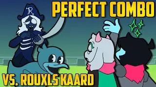 VS. Rouxls Kaard (Deltarune) - Perfect Combo [Hard Difficulty] - Friday Night Funkin'