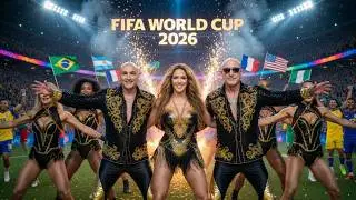 Shakira ft RIGHT SAID FRED -  Fifa World Cup 2026  | Stand Up for the Champion | (AI Music Video)