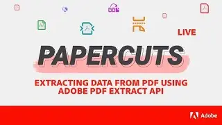 Extracting data from PDFs using Adobe PDF Extract API (Paper Clips)