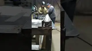 Новый проект. Конвейер цепной для подачи пачек доски.