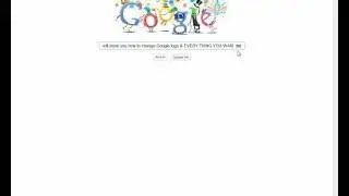 how to change your google logo