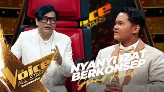 Keren! Nyanyi Izat Berkonsep Sekali | Grand Final | The Voice All Stars Indonesia