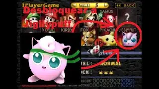 TUTORIAL SUPER SMASH BROS (N64) DESBLOQUEAR A JIGGLYPUFF