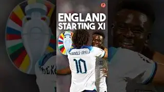 England 2024 Euros Line Up 🤔