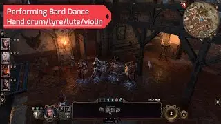 Performing Bard Dance in Baldur's Gate 3