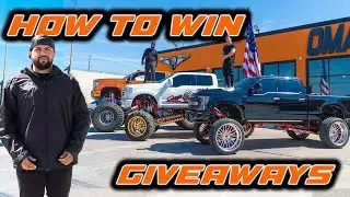 Winning a Give Away truck is easy
