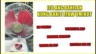 Electric fan Repair Ayaw Umikot