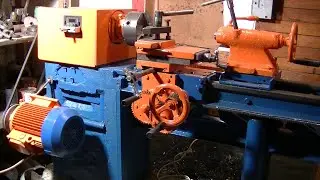 Homemade metal lathe