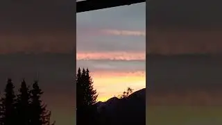 красивый закат