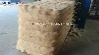 Automatic Hydraulic Horizontal Straw Baler for Efficient Straw Stack Compressing | SKBALER