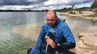 Максим Проскурин: Тестируем карбоновые ласты SCORPENA T.