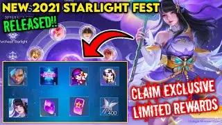NAW EVENT! KAGURA ANNUAL STARLIGHT (RELEASED) 2021 STARLIGHT FEST CLAIM EXCLUSIVE REWARDS! - MLBB
